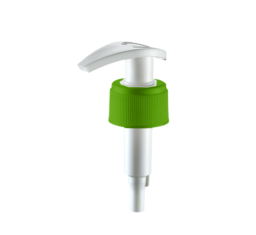 Cremespender/Lotionpumpe 17-8 mit grünem Verschluss